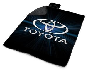 Sablio Plážová deka Toyota Blue Glow: 200x140 cm