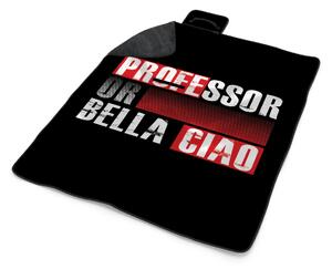 Sablio Plážová deka La Casa de Papel Professor or Bella Ciao motív 3: 200x140 cm