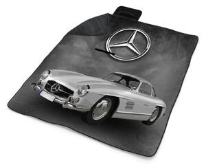 Sablio Plážová deka Mercedes-Benz 300 SL Sivé pozadie: 200x140 cm