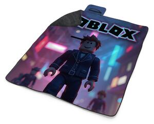 Sablio Plážová deka ROBLOX Neónové mesto: 200x140 cm