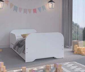 Detská posteľ MIKI 160 x 80 cm biela Biela