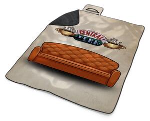 Sablio Plážová deka Seriál Priatelia CENTRAL PERK Gauč: 200x140 cm