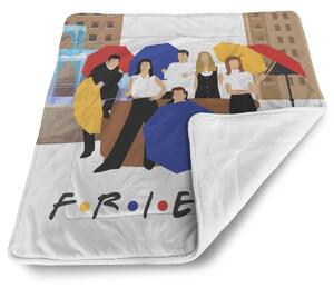 Sablio Deka pre bábätko Seriál Priatelia FRIENDS Gauč pri fontáne - 80x100 cm