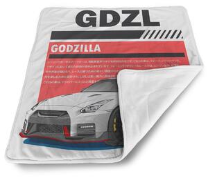 Sablio Deka pre bábätko Nissan GTR 35 Godzilla - 80x100 cm