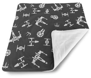 Sablio Deka pre bábätko Star Wars Vesmírne lode Pattern - 80x100 cm