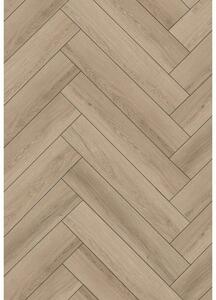 Mexen Palmdale vinylové panely rybia kosť 635 x 127 mm SPC 6,5 mm, podložka IPEX 1,5 mm, 4 V-drážka, Dub
