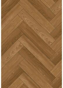 Mexen Overland Park vinylové panely rybia kosť 635 x 127 mm SPC 6,5 mm podložka 1,5 mm, 4 V-Fuga, Jatoba