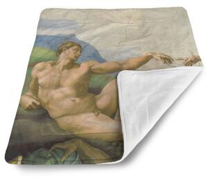 Sablio Deka pre bábätko Stvorenie Adama - Michelangelo Buonarroti - 80x100 cm