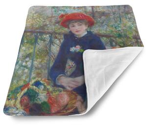 Sablio Deka pre bábätko Dve sestry (Na terase) - Pierre-Auguste Renoir - 80x100 cm