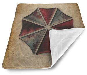 Sablio Deka pre bábätko Resident Evil Umbrella Corporation Vintage - 80x100 cm