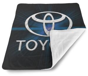 Sablio Deka pre bábätko Toyota Blue Glow - 90x120 cm
