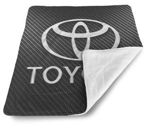 Sablio Deka pre bábätko Toyota Carbon - 80x100 cm