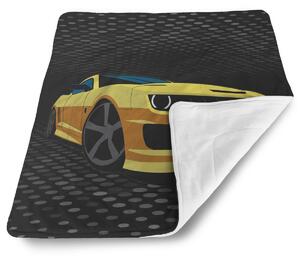 Sablio Deka pre bábätko Chevrolet Camaro Bodky - 80x100 cm
