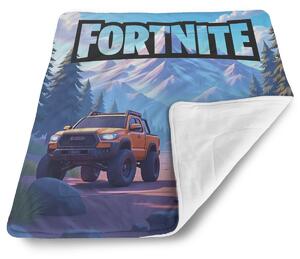 Sablio Deka pre bábätko FORTNITE Off-road autá - 80x100 cm