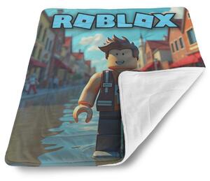 Sablio Deka pre bábätko ROBLOX Mesto - 80x100 cm