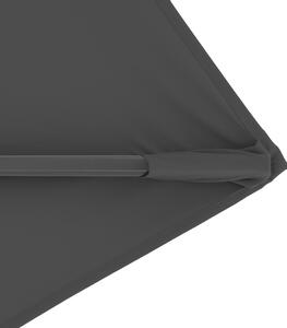Doppler ACTIVE 310 x 210 cm - moderný slnečník s bočnou nohou antracitová (kód farby 840)