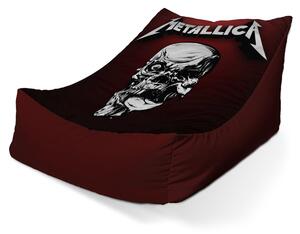 Sablio Sedací vak Lounge METALLICA Death metal - 80 x 95 x 50 cm