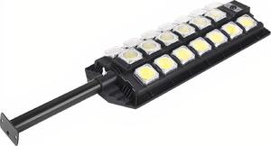 KRAFT&DELE | Solárne lampy pre exteriér, 20000lm, 2500W, uhol osvetlenia Solárne nástenné svetlo pre záhradu, garáž