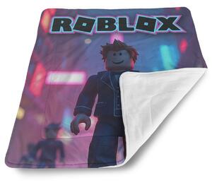 Sablio Deka pre bábätko ROBLOX Neónové mesto - 90x120 cm