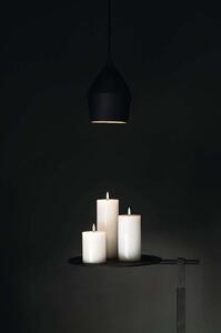Uyuni - Pillar candle LED Nordic White 7,8 x 20 cm Lighting - Lampemesteren