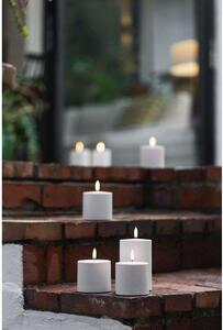 Uyuni - Pillar Candle LED Outdoor White 7,8 x 7,8 cm Lighting - Lampemesteren