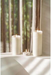 Uyuni - Pillar Candle LED w/shoulder Nordic White 7,8 x 10 cm Lighting - Lampemesteren