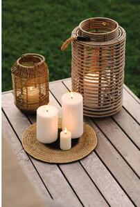 Uyuni Lighting - Pillar candle LED Nordic White 7,8 x 15 cm Uyuni Lighting - Lampemesteren