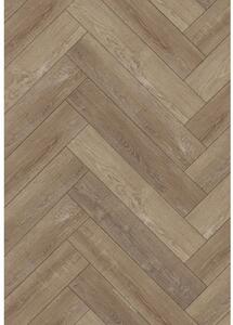 Mexen Windsor vinylové panely rybia kosť 570 x 95 mm LVT Dryback 2,5 mm, PVC podklad, 4 V-fuga, dub