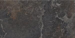 Mexen Blaze Nero gres glazovaný rekt. G1, podlahová a stenová dlaždica 120 x 60 cm, carving - TL420-120-060-01