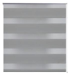 Roleta vzor zebra, 50 x 100 cm, sivá