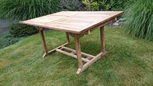 TEXIM BALI - záhradný teakový rozkladací stôl, teak
