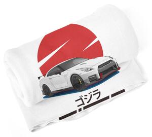 Sablio Deka Nissan GTR 35 Japonské slnko - 150x120 cm