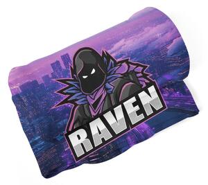 Sablio Deka FORTNITE RAVEN Steampunk mesto - 150x120 cm