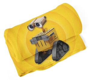 Sablio Deka Wall-E robot Žltý - 150x120 cm