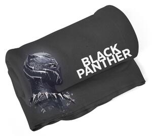 Sablio Deka BLACK PANTHER z profilu Čierny - 150x120 cm