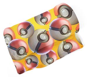 Sablio Deka Pokemon ball Pattern - 190x140 cm