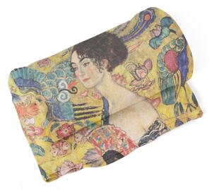 Sablio Deka Dáma s vejárom - Gustav Klimt - 150x120 cm