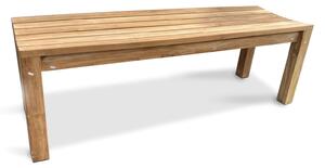 TEXIM MONICA 150 cm - záhradná teaková lavička, teak