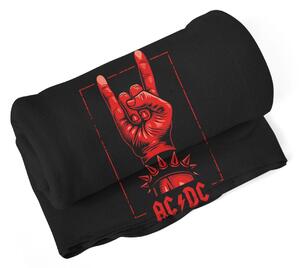 Sablio Deka ACDC Červená ruka - 150x120 cm