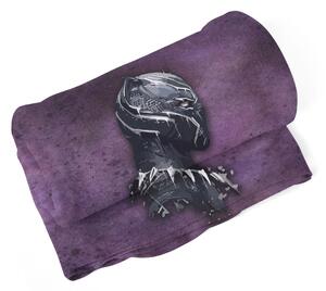 Sablio Deka BLACK PANTHER z profilu Fialový hmlistý - 150x120 cm