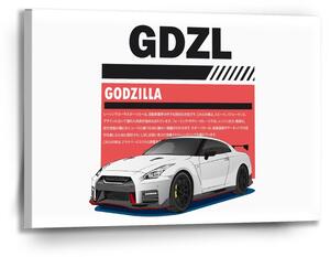 Sablio Obraz Nissan GTR 35 Godzilla - 90x60 cm