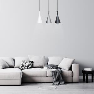 Rabaluux 5312 závesné stropné svietidlo Trincola 3x40W | E27 - čierna, strieborná, biela