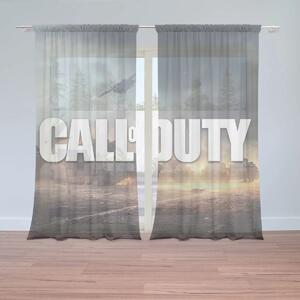 Sablio Záclony Call of Duty Bojisko: 2ks 150x250cm