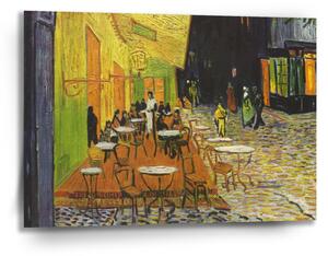 Sablio Obraz Terasa kaviarne v noci - Vincent van Gogh - 90x60 cm