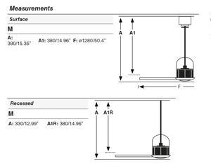 FARO 33435WT1N - LED stmievateľný ventilátor WEAVER M 16W/230V priemer 128 cm hnedá/čierna WT + diaľkové ovládanie