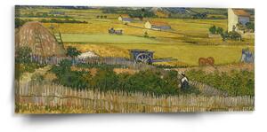 Sablio Obraz Úroda - Vincent van Gogh - 110x50 cm