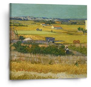 Sablio Obraz Úroda - Vincent van Gogh - 110x110 cm