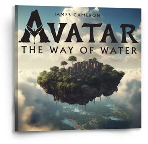 Sablio Obraz Avatar The Way of Water Lietajúce mesto - 50x50 cm