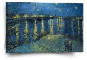 Sablio Obraz Hviezdna noc nad Rhônou - Vincent van Gogh - 60x40 cm