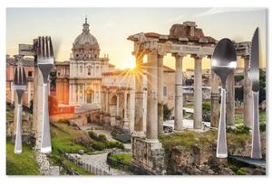 Sablio Prestieranie Rím Forum Romanum: 40x30cm